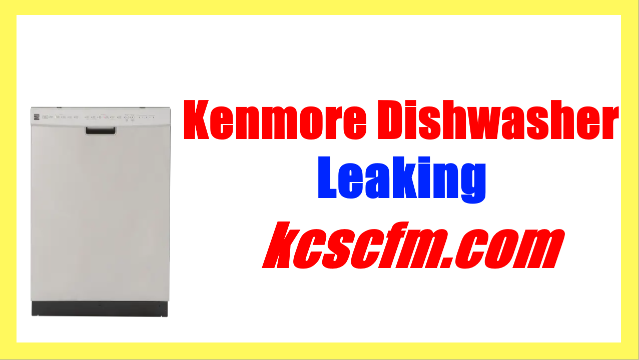 7 Reasons Why Kenmore Dishwasher Leaking Let's Fix It