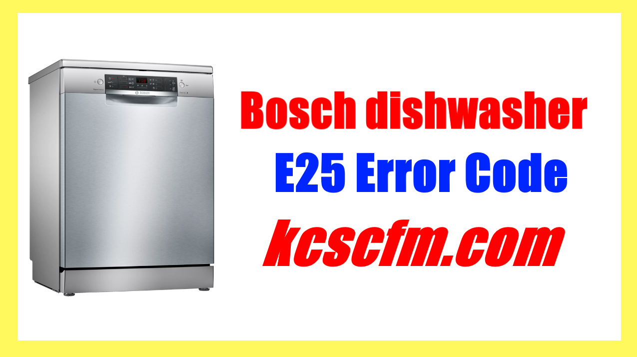 e25 bosch washing machine