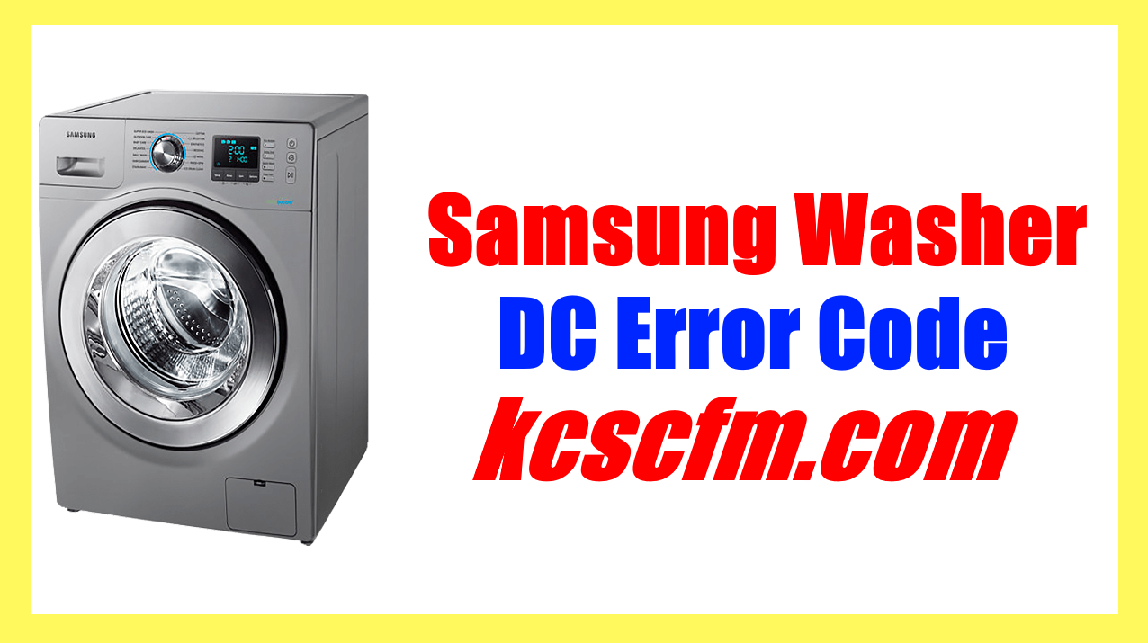 Samsung Washer DC Error Code