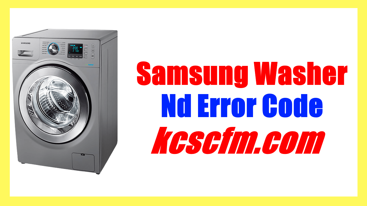 nd on samsung washer