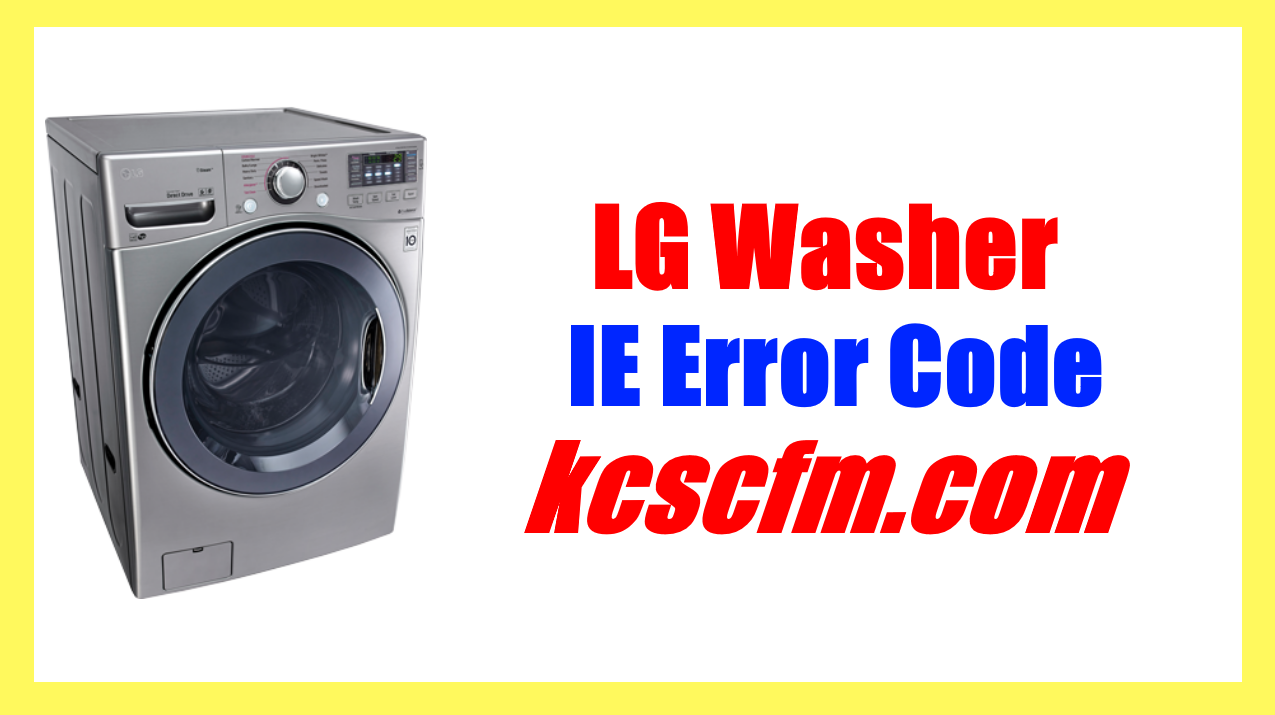 lg washer flashing ie