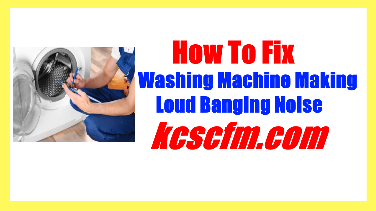 clunking noise washing machine