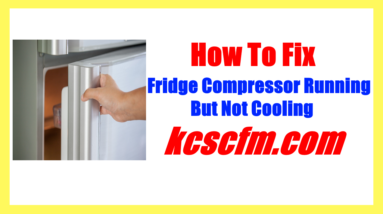 Fridge Compressor Running But Not Cooling