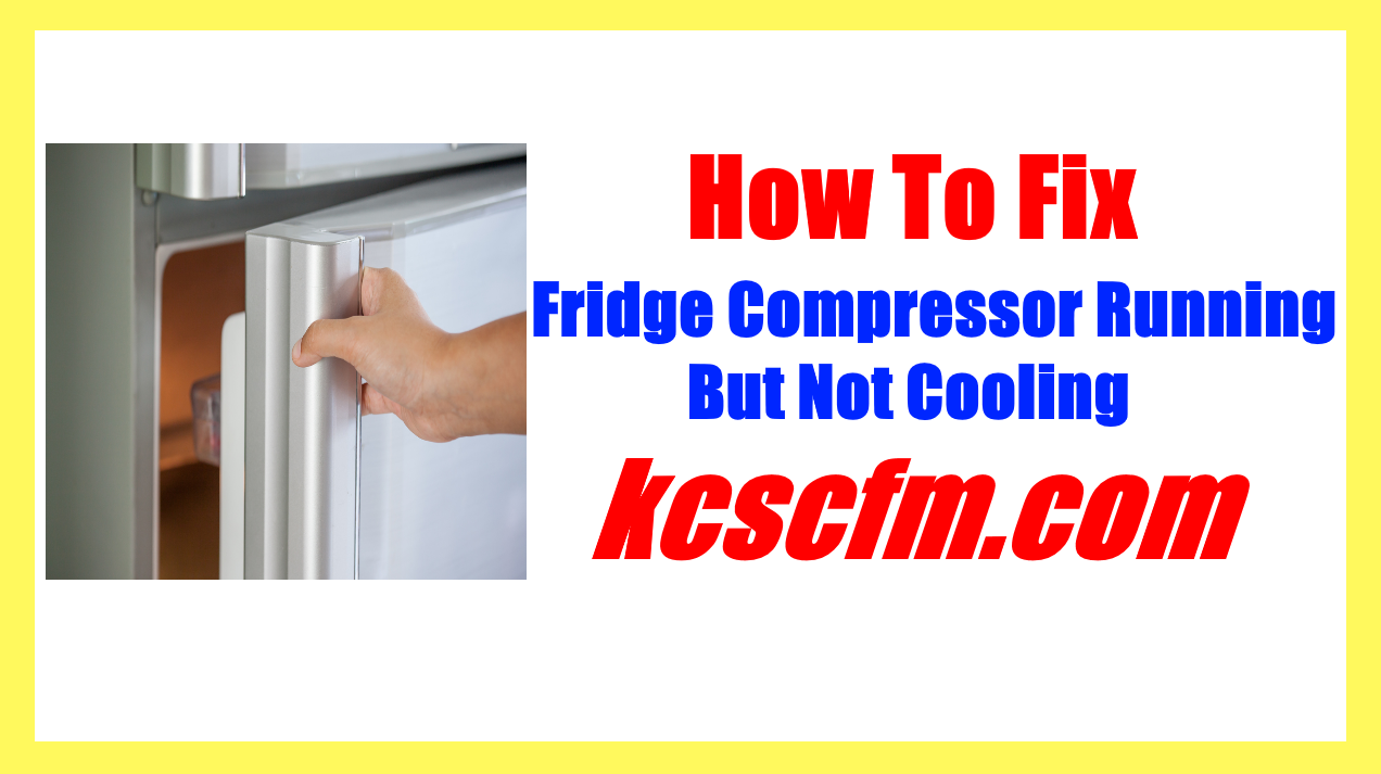 my fridge compressor is not running