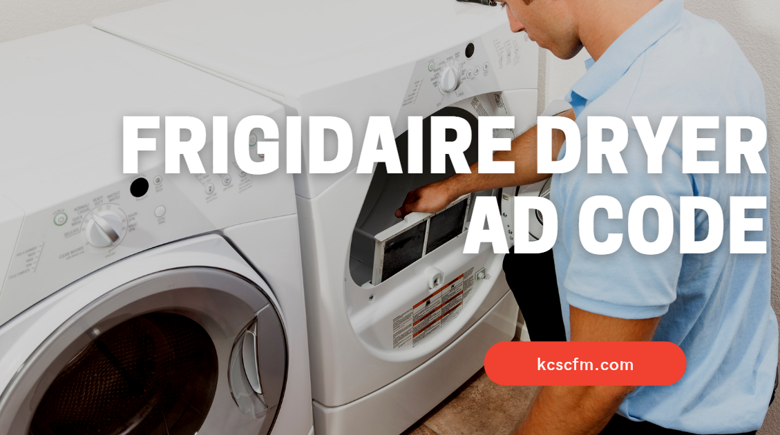 Frigidaire Dryer AD Code